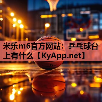 米乐m6官方网站：乒乓球台上有什么