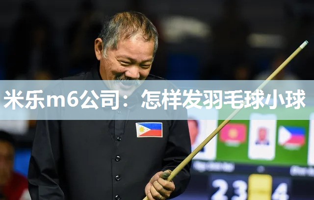 米乐m6公司:怎样发羽毛球小球