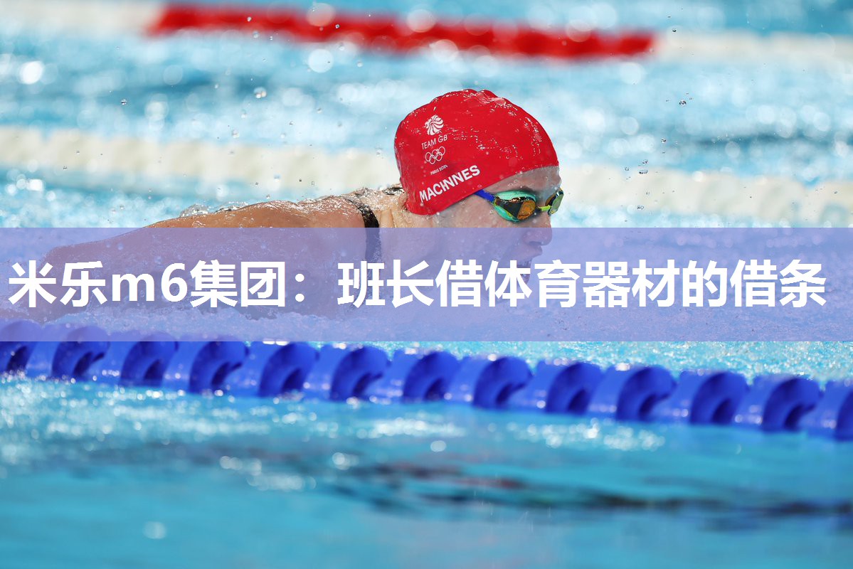 米乐m6集团:班长借体育器材的借条