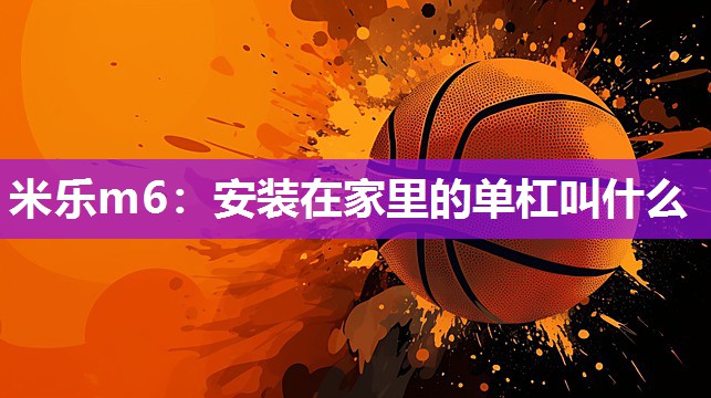 米乐m6:安装在家里的单杠叫什么