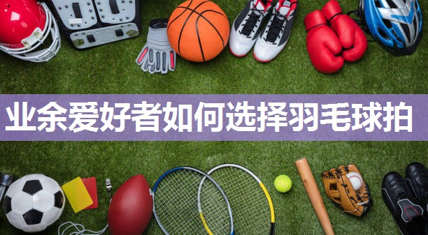 业余爱好者如何选择羽毛球拍
