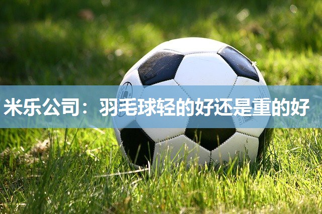 米乐公司:羽毛球轻的好还是重的好