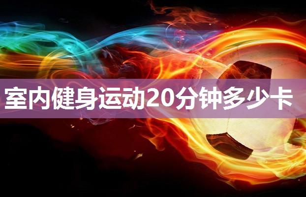 室内健身运动20分钟多少卡