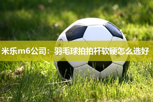 羽毛球拍拍杆软硬怎么选好