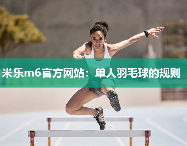单人羽毛球的规则