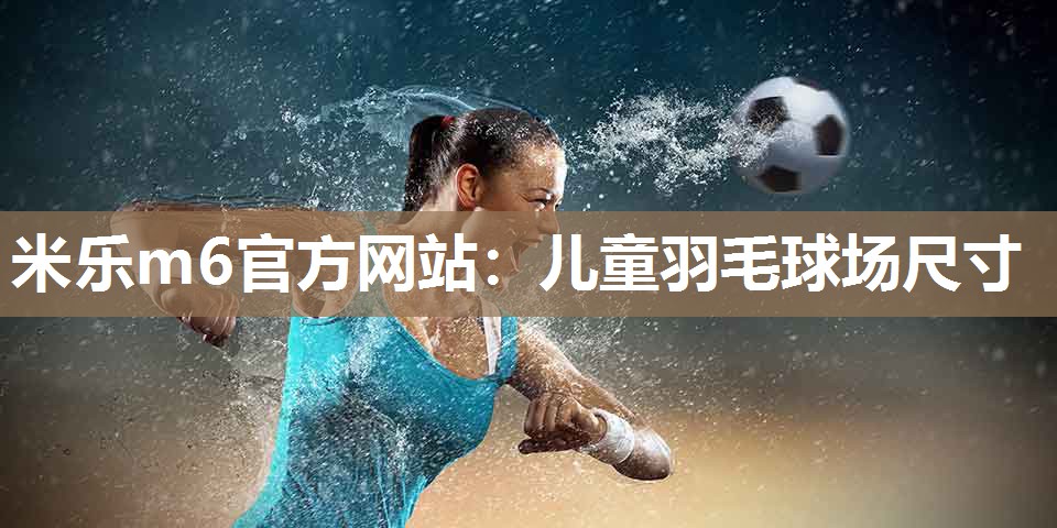 儿童羽毛球场尺寸
